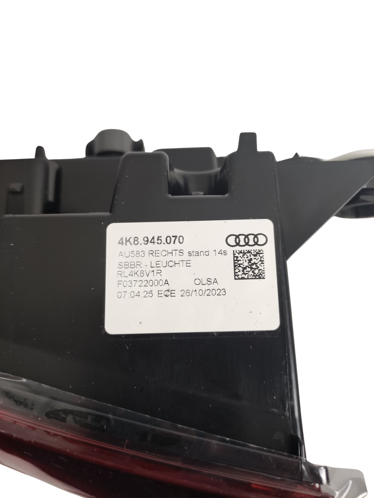 AUDI A7 Originale Fanale Posteriore destro DX 4K8945070