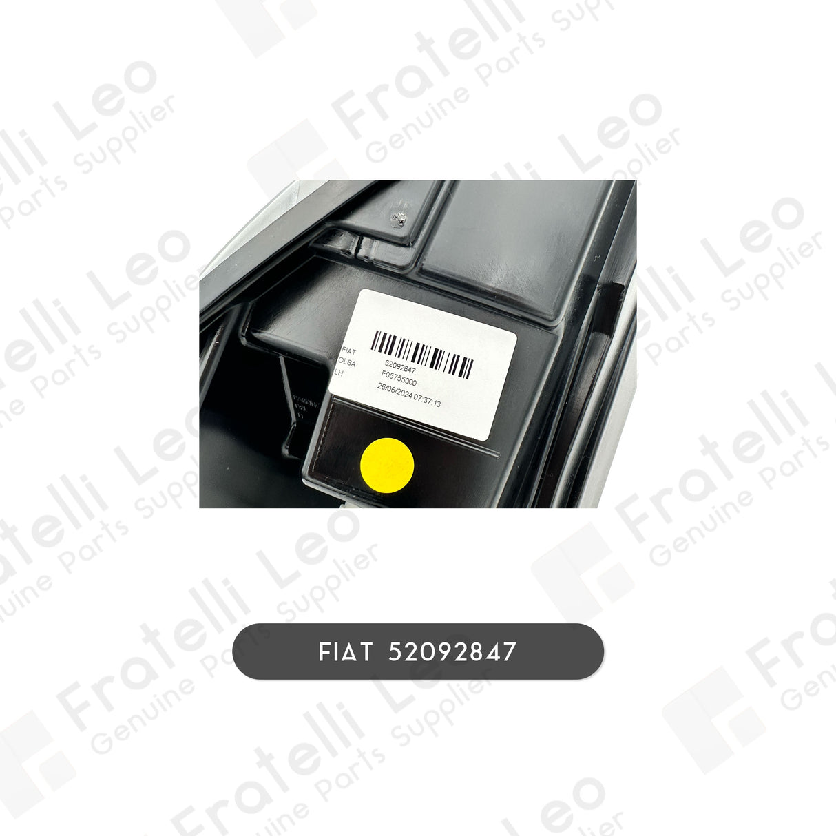 Feu avant gauche d'origine FIAT 500X LED 52092847