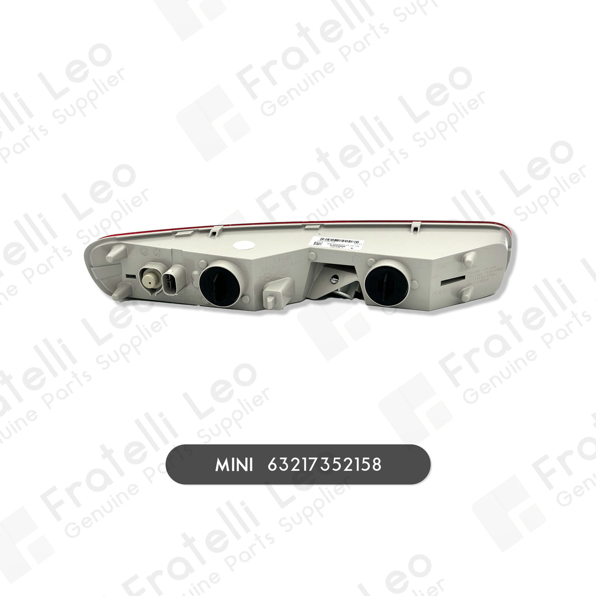 MINI CLUBMAN Original Feu arrière brouillard arrière Pare-chocs arrière DX 63217352158