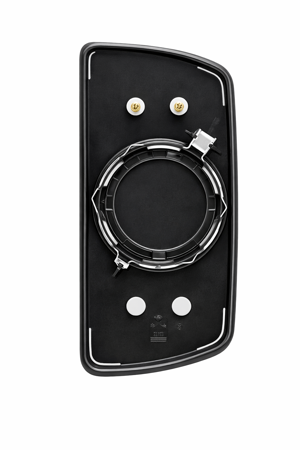 IVECO 504197878 2997667 Verre avec plaque chauffante 24V 376X187MM