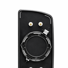 IVECO 504197878 2997667 Verre avec plaque chauffante 24V 376X187MM