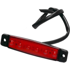 FIAT Side Marker Rosso 12V LED UNIVERSALE | Fratelli Leo.